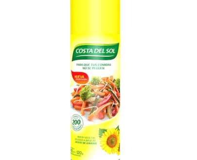 Aceite de girasol en aerosol